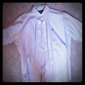 Polo short sleeve button down